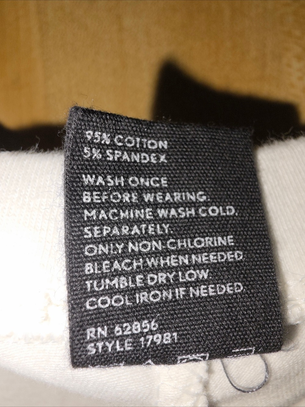 HUE White Ponte Capri Pants XL #CAP15 - Picture 7 of 9